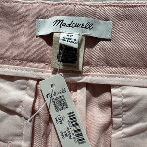 Madewell Blush Trousers